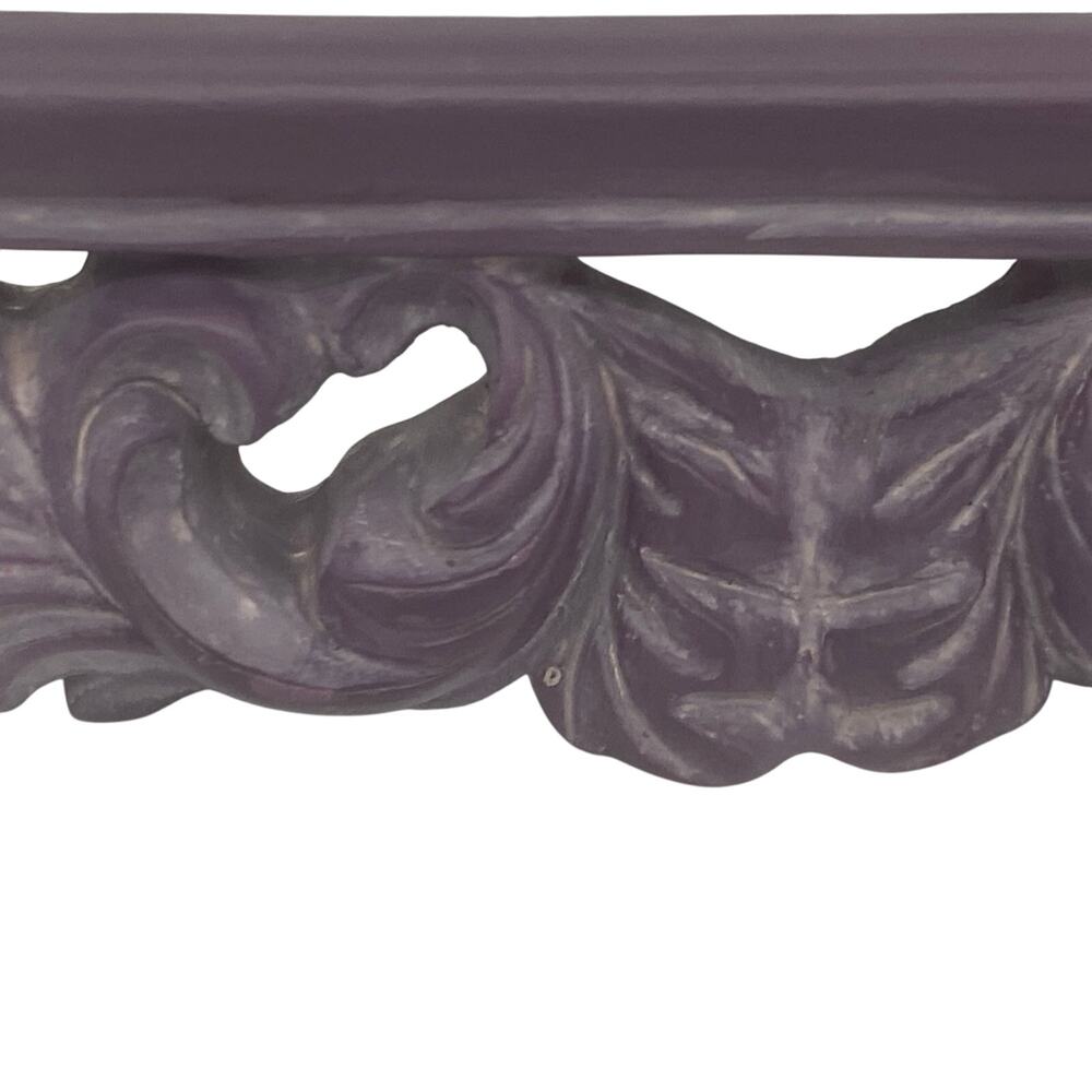 Purple Baroque Style Resin Frame - Picture 3 of 4